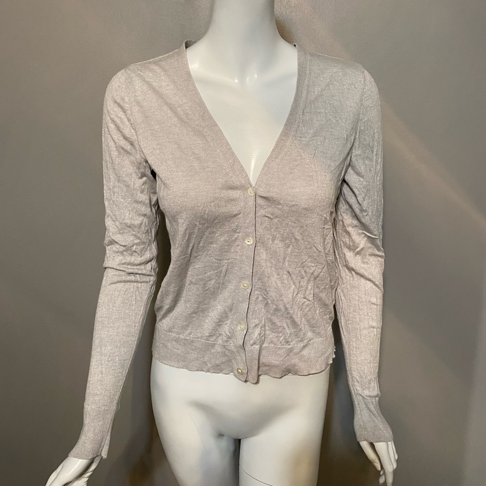 Banana Republic grey cardigan